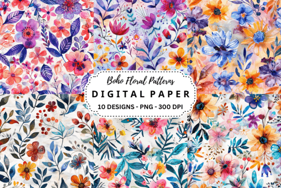 Boho Floral Patterns: A Designer's Toolkit for Organic Branding