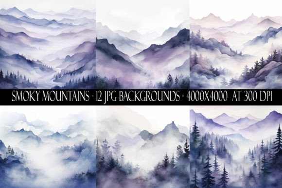 Capturing the Mist: A Look at Smoky Mountain Backgrounds