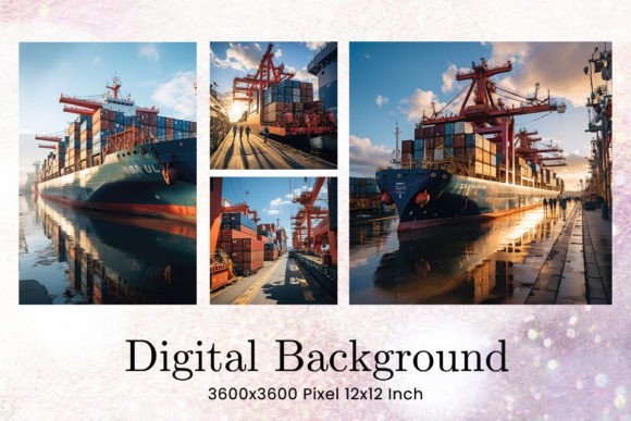 Container Backgrounds Port Wallpaper: Your Digital Design Foundation