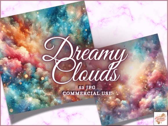 Dreamy Clouds Watercolor Backgrounds: A Visual Toolkit for Modern Creators
