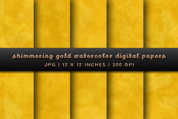 Shimmering Gold Watercolor Backgrounds: A Guide to Luxurious Design