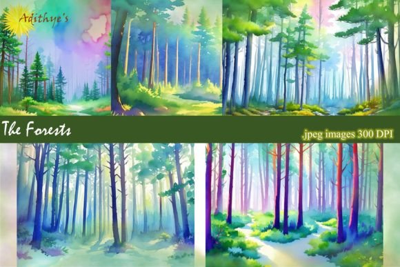 The Forests - Backgrounds: Nature's Visual Palette