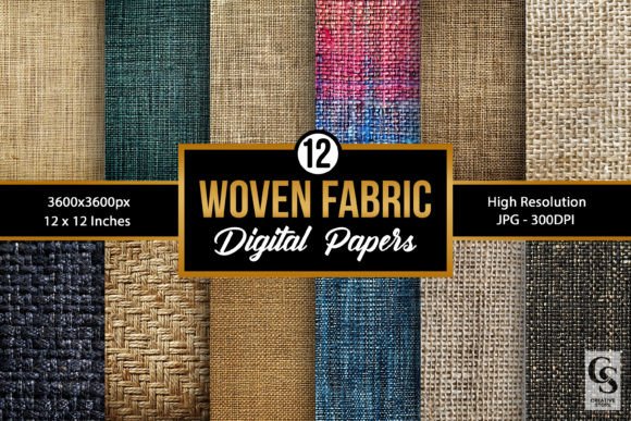 Timeless Texture: Elevating Your Projects with Fine Woven Fabric Backgrounds