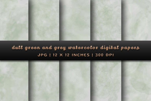 Understated Elegance: Working with Dull Green and Grey Backgrounds